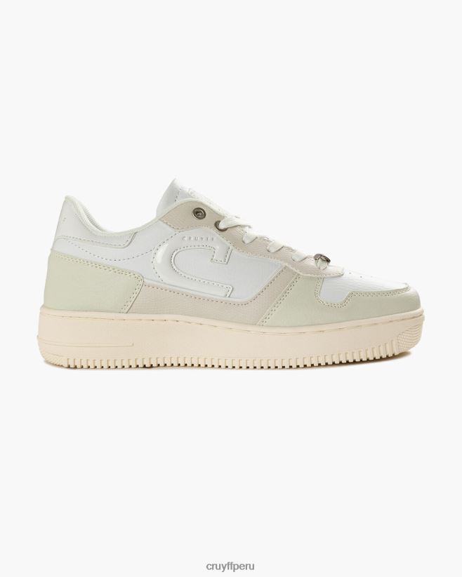 educación física Cruyff campo bajo lux blanco 42TR20954 mujer zapatillas