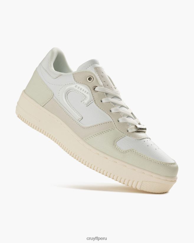 educación física Cruyff campo bajo lux blanco 42TR20954 mujer zapatillas