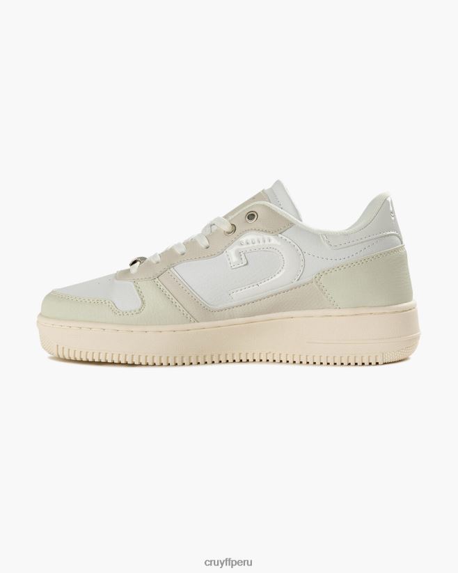 educación física Cruyff campo bajo lux blanco 42TR20954 mujer zapatillas
