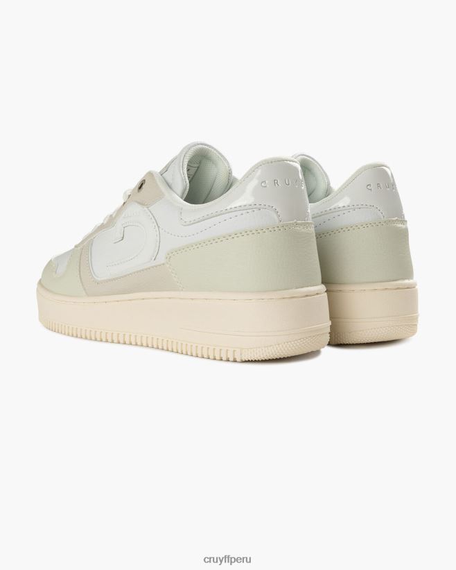 educación física Cruyff campo bajo lux blanco 42TR20954 mujer zapatillas