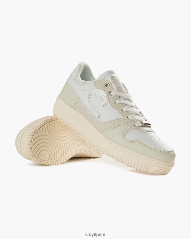 educación física Cruyff campo bajo lux blanco 42TR20954 mujer zapatillas