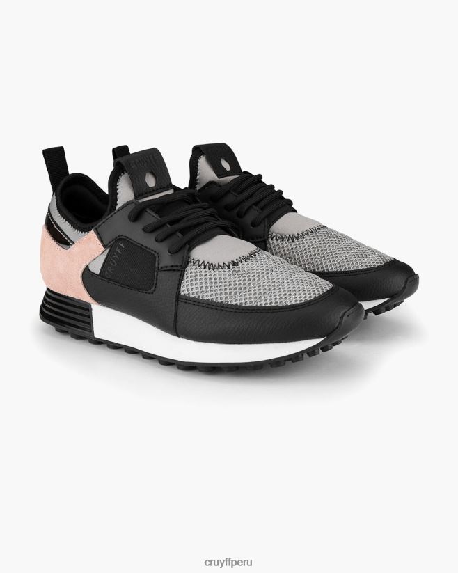 educación física Cruyff luso gris claro 42TR201074 mujer zapatillas