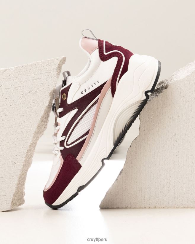 educación física Cruyff madina audaz Burdeos 42TR201000 mujer zapatillas