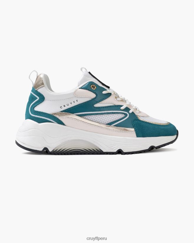 educación física Cruyff madina audaz azul 42TR20999 mujer zapatillas