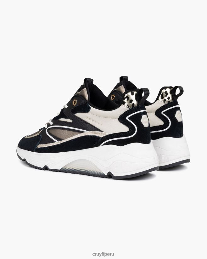 educación física Cruyff madina audaz marrón oscuro 42TR201044 mujer zapatillas