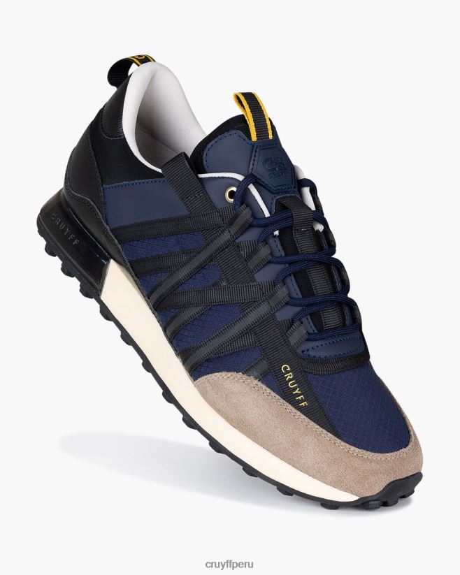 educación física Cruyff miedo azul marino/amarillo 42TR20356 mujer zapatillas