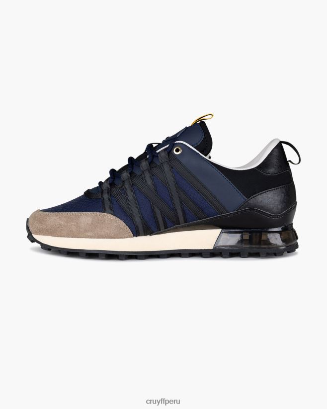 educación física Cruyff miedo azul marino/amarillo 42TR20356 mujer zapatillas