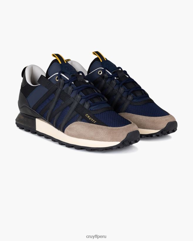 educación física Cruyff miedo azul marino/amarillo 42TR20356 mujer zapatillas