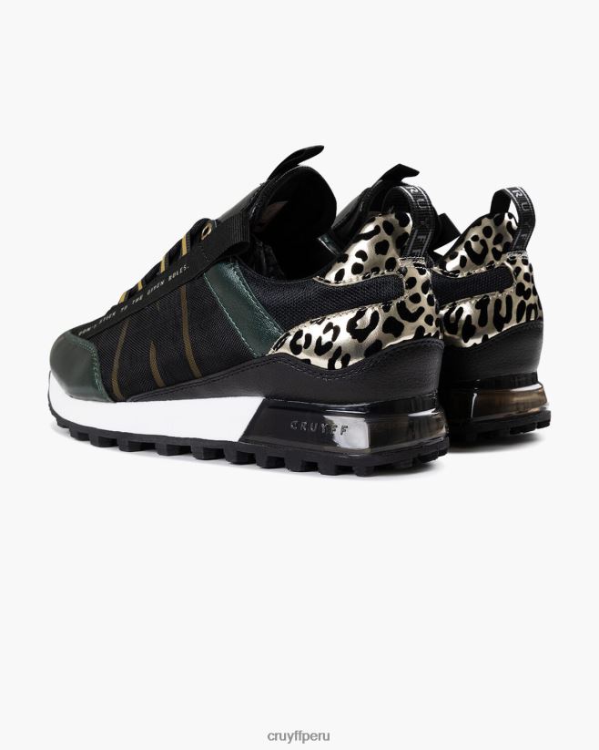 educación física Cruyff miedo verde/negro 42TR201022 mujer zapatillas