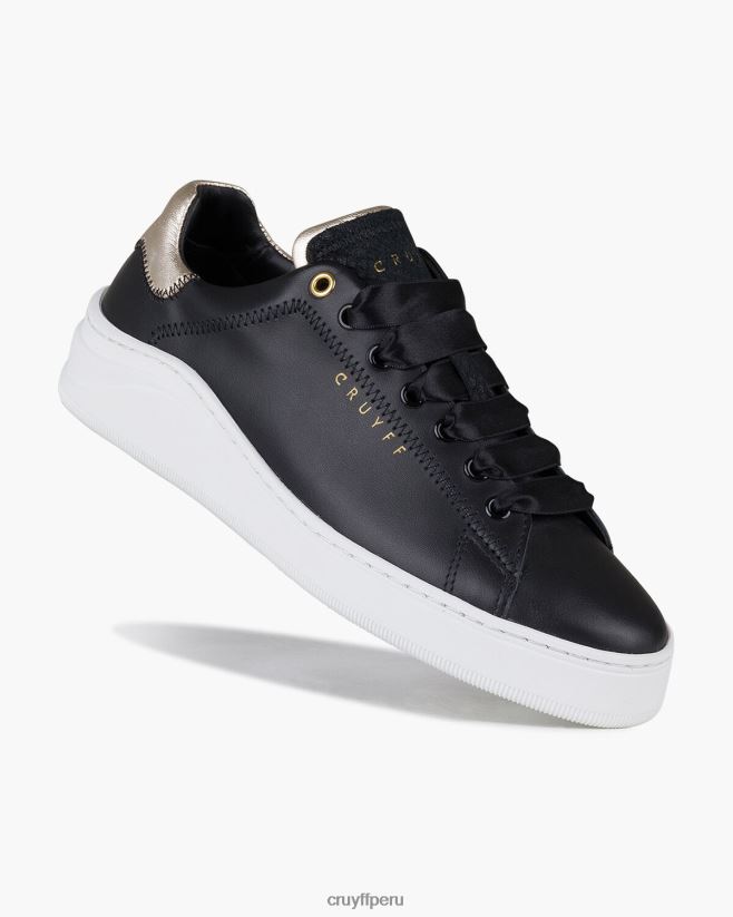 educación física Cruyff nuela negro 42TR201057 mujer zapatillas