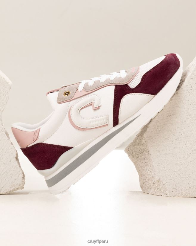 educación física Cruyff parkrunner lux Burdeos 42TR20998 mujer zapatillas