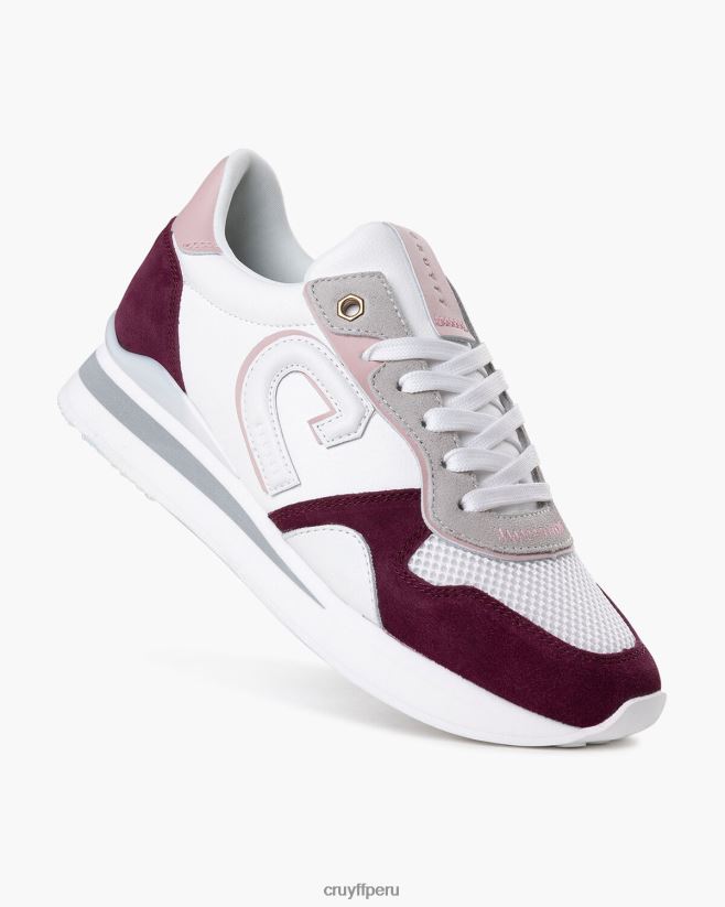 educación física Cruyff parkrunner lux Burdeos 42TR20998 mujer zapatillas