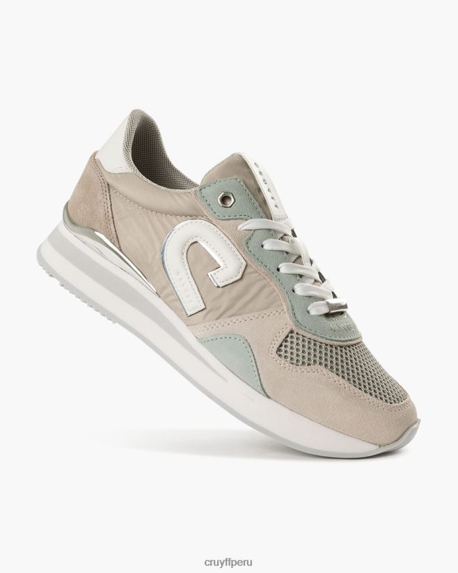 educación física Cruyff parkrunner lux azul Marrón 42TR20985 mujer zapatillas