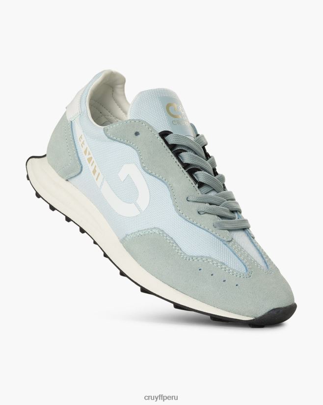 educación física Cruyff paseo por londres azul 42TR20971 mujer zapatillas