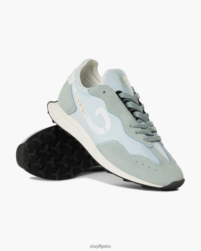 educación física Cruyff paseo por londres azul 42TR20971 mujer zapatillas