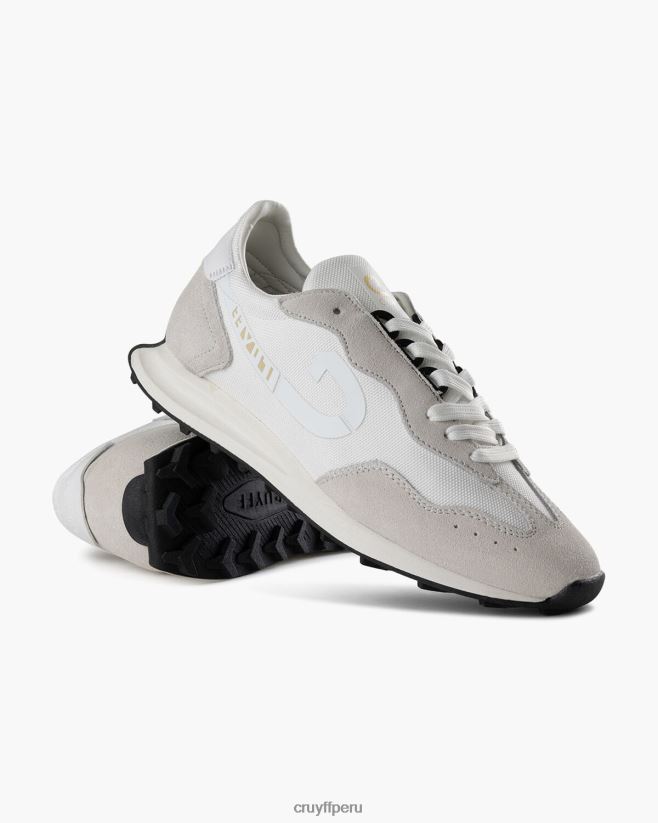 educación física Cruyff paseo por londres blanco 42TR20959 mujer zapatillas