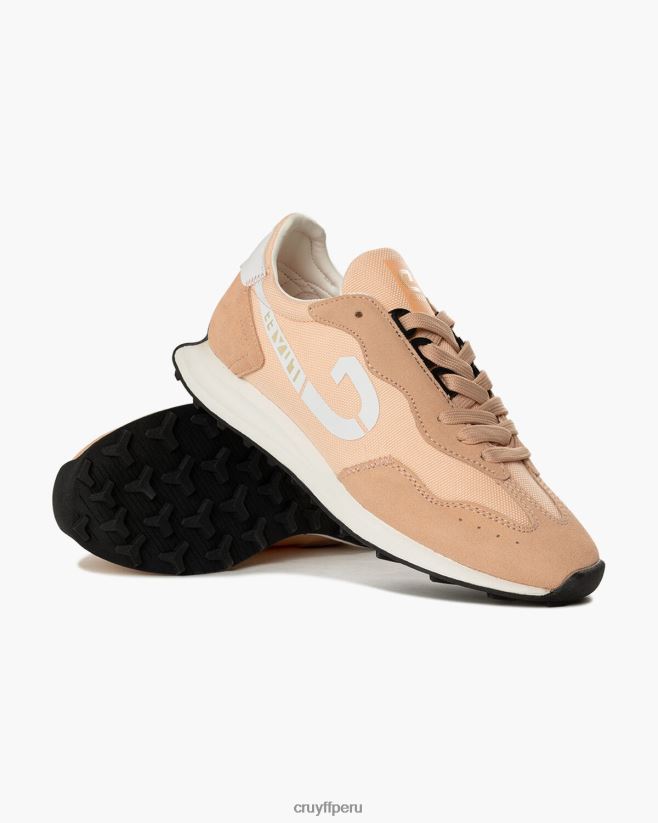 educación física Cruyff paseo por londres naranja 42TR20960 mujer zapatillas