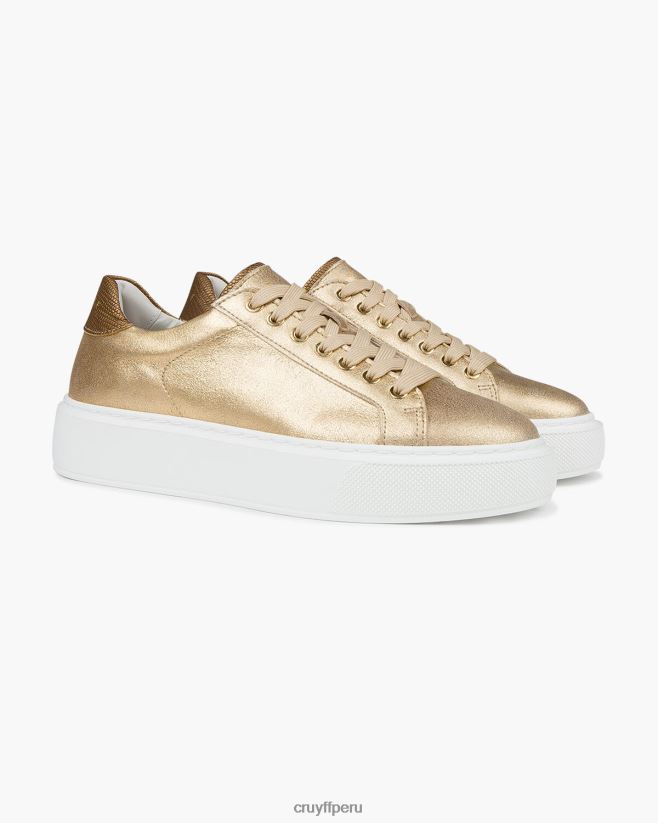 educación física Cruyff taza de lujo oro 42TR201067 mujer zapatillas