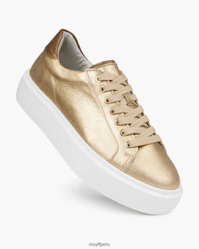 educación física Cruyff taza de lujo oro 42TR201067 mujer zapatillas