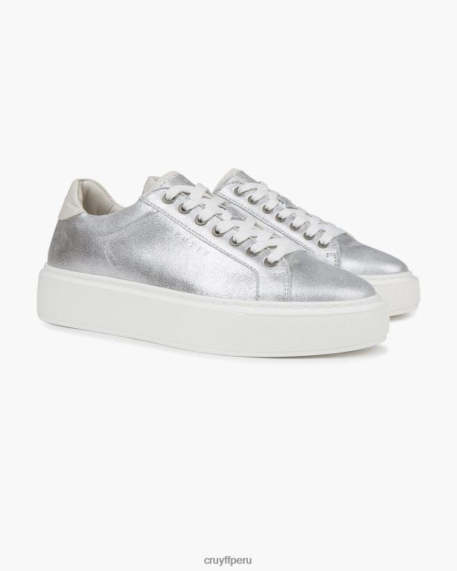 educación física Cruyff taza de lujo plata 42TR201066 mujer zapatillas