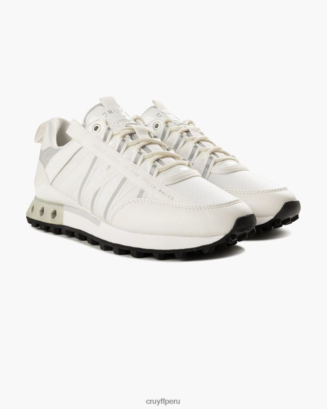 educación física Cruyff tecnología hexadecimal de miedo blanco 42TR20956 mujer zapatillas