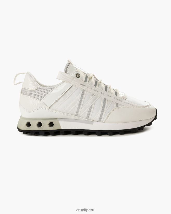 educación física Cruyff tecnología hexadecimal de miedo blanco 42TR20956 mujer zapatillas