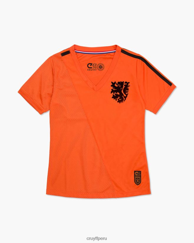 educación física Cruyff camiseta euro naranja 42TR20799 mujer camiseta